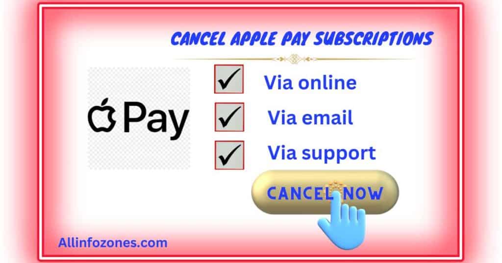 How to Cancel Apple Pay Subscriptions