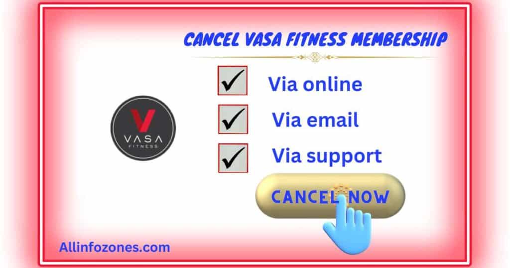 How to Cancel Vasa Fitness Membership